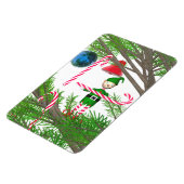 クリスマスキャンディーケーン小妖精や小人 マグネット (左側)