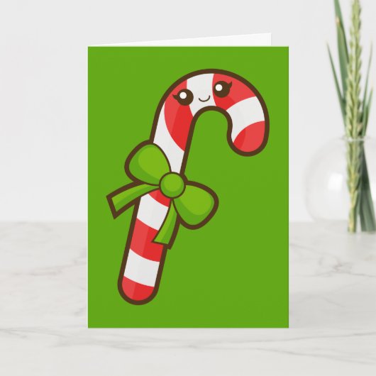 クリスマスキャンディーケーン シーズンカード (正面)