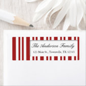 クリスマスキャンディーケーン ラベル (インサイチュ)