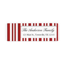 クリスマスキャンディーケーン ラベル