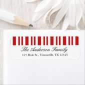 クリスマスキャンディーケーン ラベル (インサイチュ)