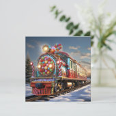 クリスマスキャンディ列車 カード (スタンド正面)