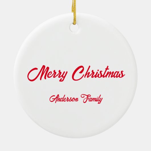 クリスマスキャンディ初めてのクリスマスオーナメント セラミックオーナメント (裏面)