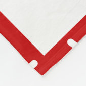 クリスマスキャンディ振りかける4フォトコラージュ フリースブランケット (角)