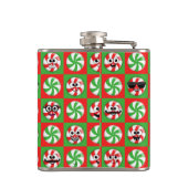 クリスマスキャンディ顔 フラスク (裏面)