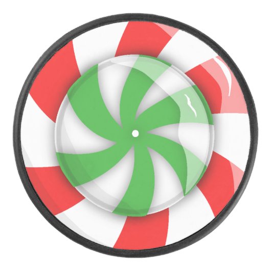 クリスマスキャンディ アイスホッケーパック (正面)