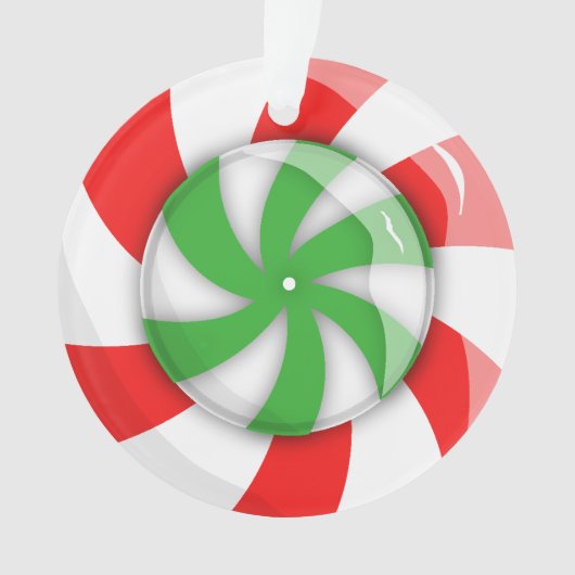 クリスマスキャンディ オーナメント (正面)