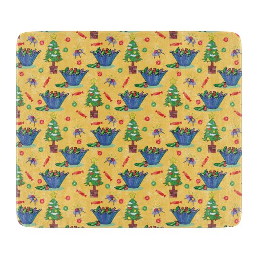 クリスマスキャンディ カッティングボード (正面)