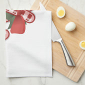 クリスマスキャンディ キッチンタオル (四つ折り)