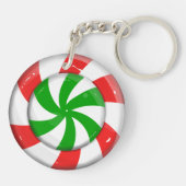 クリスマスキャンディ キーホルダー (裏面)