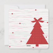 クリスマスキャンディ, クリスマスの魔法 ホリデーカード (裏面)