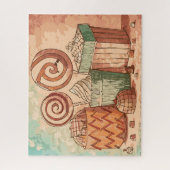 クリスマスキャンディ ジグソーパズル (縦)