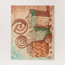 クリスマスキャンディ ジグソーパズル