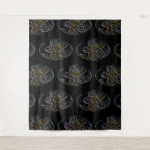 クリスマスキャンディ タペストリー (正面)