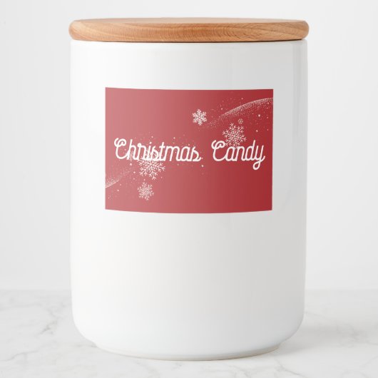 クリスマスキャンディ フードラベル (正面)