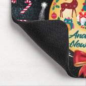 クリスマスキャンディ マウスパッド (コーナー)