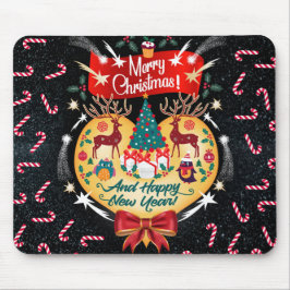 クリスマスキャンディ マウスパッド