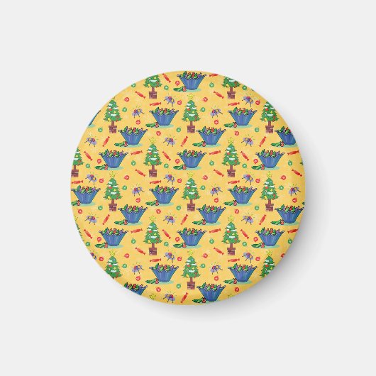 クリスマスキャンディ マグネット (正面)