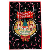 クリスマスキャンディ ミディアムペーパーバッグ (裏面)