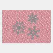 クリスマスキャンディ ラッピングペーパーシート (正面)