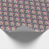 クリスマスキャンディ ラッピングペーパー (角)