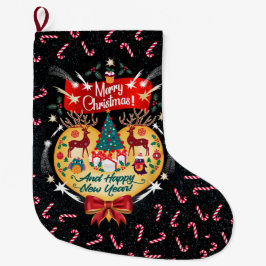 クリスマスキャンディ ラージクリスマスストッキング