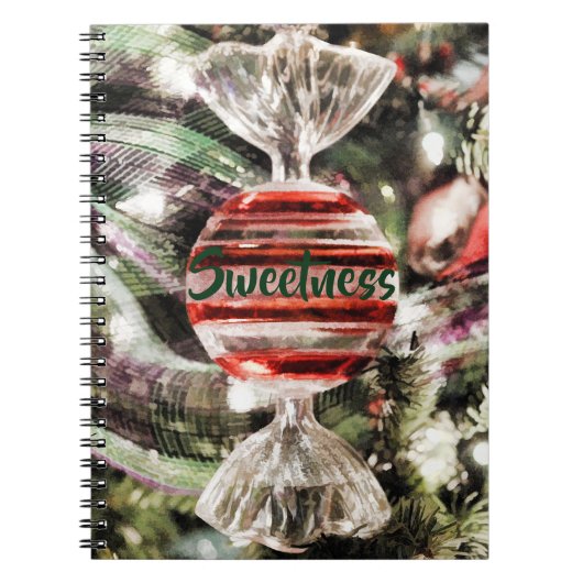 クリスマスキャンデー ノートブック (正面)