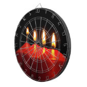 クリスマスキャンドルアドベントリース ダーツボード (正面右)