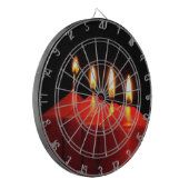 クリスマスキャンドルアドベントリース ダーツボード (正面左)