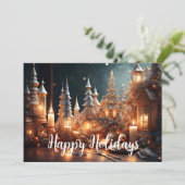 クリスマスキャンドルズビレッジグレータブレスケープホテル シーズンカード (スタンド正面)