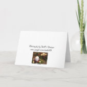 クリスマスキャンドルセンターピース シーズンカード (裏面)