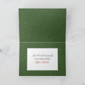 クリスマスキャンドルバイファームハウスウィンドウ シーズンカード (内部)