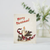 クリスマスキャンドルポストカード シーズンポストカード (スタンド正面)