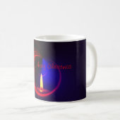 クリスマスキャンドルマグ コーヒーマグカップ (正面右)