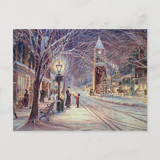 クリスマスキャンドルライトウォーク シーズンポストカード (正面)