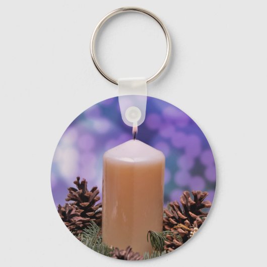 クリスマスキャンドル キーホルダー (正面)