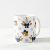 クリスマスキャンドル コーヒーマグカップ (正面右)