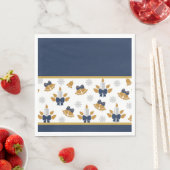 クリスマスキャンドル スタンダードランチョンナプキン (インサイチュ)