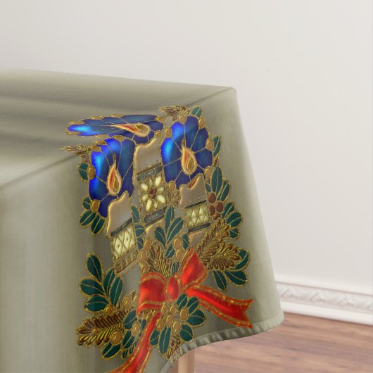 クリスマスキャンドル テーブルクロス (インサイチュ)