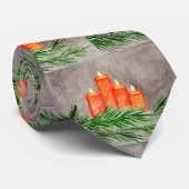 クリスマスキャンドル ネクタイ (ロール)