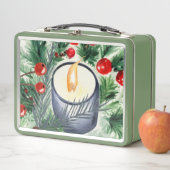 クリスマスキャンドル メタルランチボックス (インサイチュ)