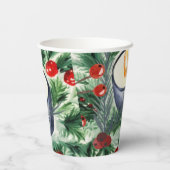 クリスマスキャンドル 紙コップ (裏面)