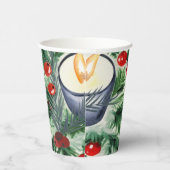 クリスマスキャンドル 紙コップ (右)