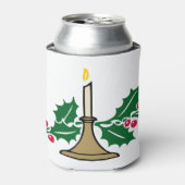 クリスマスキャンドル 缶クーラー (缶正面)