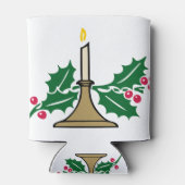 クリスマスキャンドル 缶クーラー (裏面)