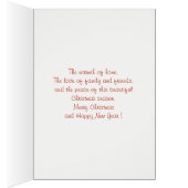 クリスマスキャンドル，雪の結晶，グリーンクリスマス (内側 (右))