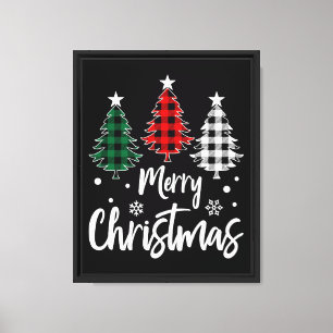 クリスマスキャンバスウォールアート キャンバスプリント