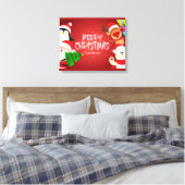 クリスマスキャンバス印刷 キャンバスプリント (インサイチュ (寝室))