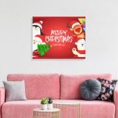 クリスマスキャンバス印刷 キャンバスプリント (インサイチュ (リビング))