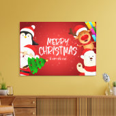 クリスマスキャンバス印刷 キャンバスプリント (インサイチュ (リビング))